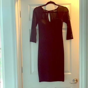 Black fashion nova dress size medium.